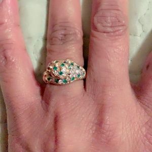 Fashionable Ring- tiger’s head shape